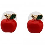 CENWA Tiny Red Apple Earrings Teacher Appreciation Gift Teacher Jewelry Teacher Gift Teachers Day Gift Teacher Retirement Gift