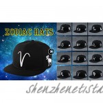 Kangqifen Men Women Baseball Caps Constellation Zodiac 12 Snapback Hats