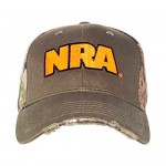 NRA Men's Zeroed In Adjustable Fit Hat Green