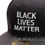 Proudly Woke Flat Bill Hat - Black Lives Matter (BLM) Make Racism Wrong Again No Justice No Peace Equality Anti-Racist
