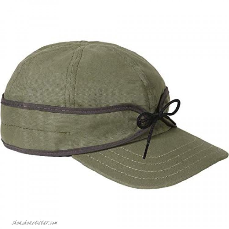 Stormy Kromer The Field Cap - Men’s Baseball Cap with Earband for Sun and Wind Protection Unlined