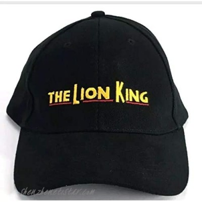 The Lion King Disney Officially Licensed Black Fit: Adult -Adjustable Hat