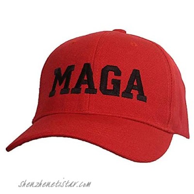 Tropic Hats Adult Embroidered MAGA Donald Trump Adjustable Ballcap