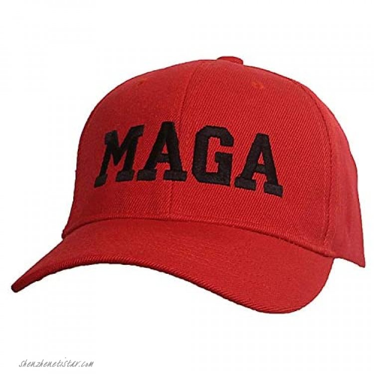 Tropic Hats Adult Embroidered MAGA Donald Trump Adjustable Ballcap