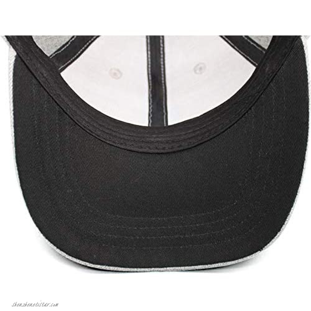 UONDLWHER Adjustable Unisex Mesh Back Cap Fitted Sun Hats 