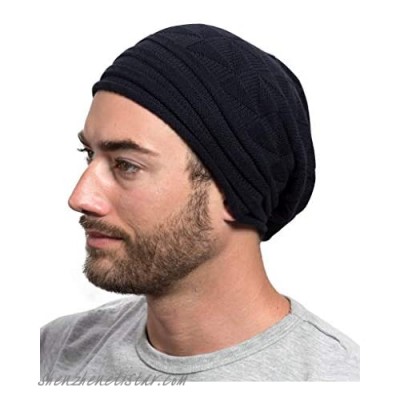 Slouchy Thin Beanie for Women and Men | Cotton Unique Design Soft Comfortable Moisture Wicking for Summer Spring Fall