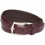 Florsheim mens 32mm Pinseal Leather (Reg & Big Sizes) apparel belts Cordovan 32 US