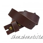 LS -Toneka Steampunk Narrow Snap On Leather Replacement Belt Strap Width 1.33 (34mm)