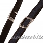 Men's 1 3/8 (35 mm) Automatic Buckle Slide Ratchet Perfect Fit Dress Belt