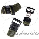 moonsix Heavy Duty Nylon Tactical Belt for Men Quick Release Alloy Buckle Military Rigger Work Belt 1.5Wide
