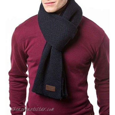 Gallery Seven Winter Scarf for Men Soft Knit Scarves in an Elegant Gift Box