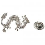Kiola Designs Full Length Dragon Lapel Pin