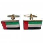 Kiola Designs United Arab Emirates UAE Flag Cufflinks