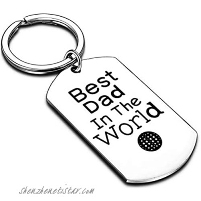 Dad Gifts Birthday Gifts for Dad from Daughter Son Dad Presents for Daddy Keychain Father's Day Christmas Gifts for Dad