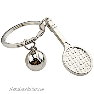 Galaxia Air Metal Tennis Ball Key Ring Convenient Accessory Gift