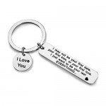 I May Not Be Your First Keychain Girlfriend Keychain Engraved I May Not Be Your First Date Keychain Couples Love Lettering Keyring Valentines Day Birthday Gifts for Him and Her
