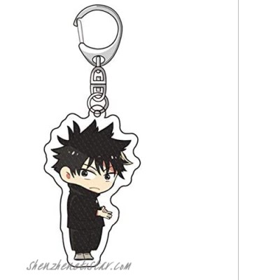 Jujutsu Kaisen Keychain Anime Key Chains Pendant Double-Sided Clear Acrylic Keyring Fans Collection
