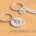 KAIDILA I Love You 3000 Keychain Gifts for Boyfriend Girlfriend Valentine's Day Birthday Gift Keychain