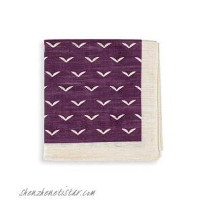 Topdrawer Japanese Handkerchief Pocket Square 100% Cotton Made in Japan
