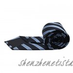 MENDENG New Men's Striped Silk Tie Business Wedding Necktie