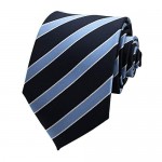 MENDENG New Men's Striped Silk Tie Business Wedding Necktie