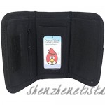 Angry Birds Black Tri-fold Wallet
